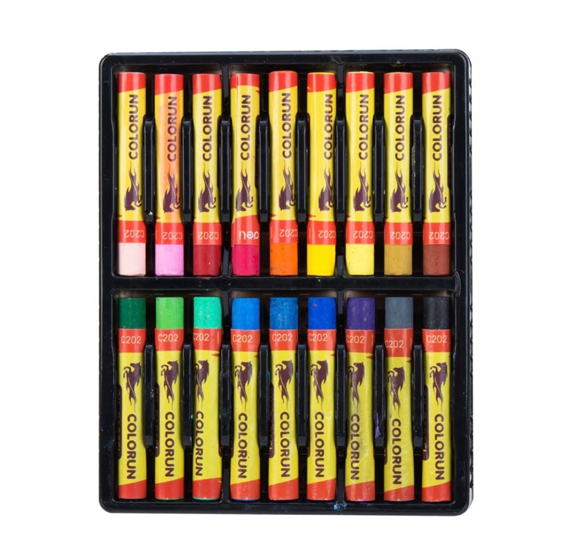 Oil Pastel Colours 18pc