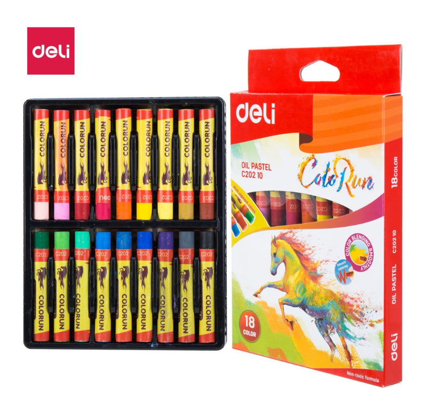 Oil Pastel Colours 18pc